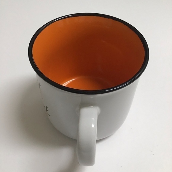 NEW Halloween Coffee Mug I Like My Coffee Wicked Witch Broom Orange Black Picks - Picture 7 of 15